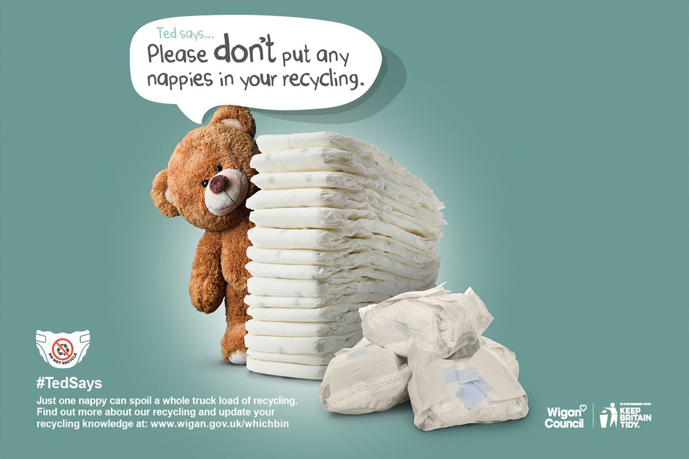 Keep Britain Tidy - Nappy Recycling Campaign