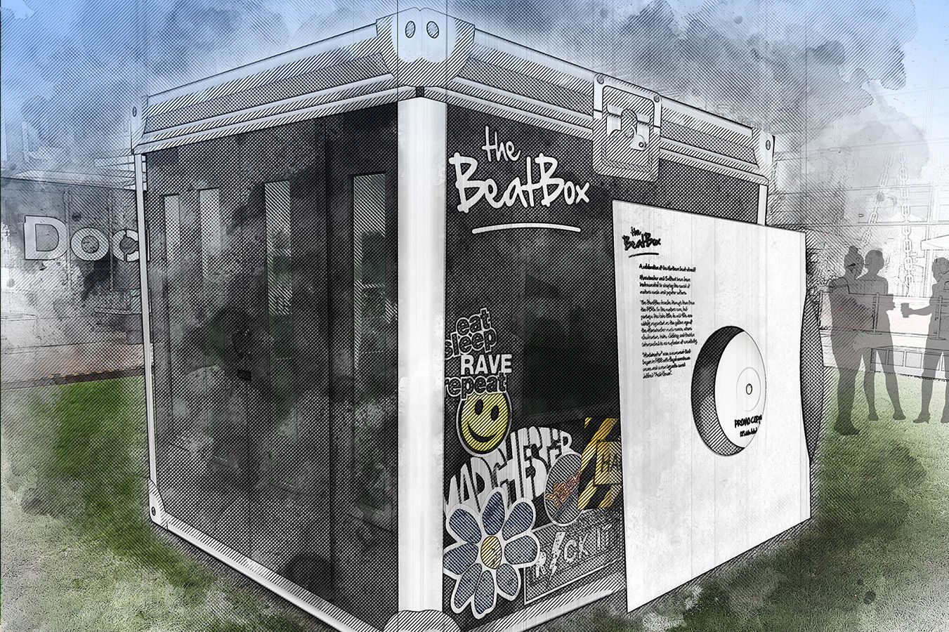 MediaCity - Box on the Docks Beat Box