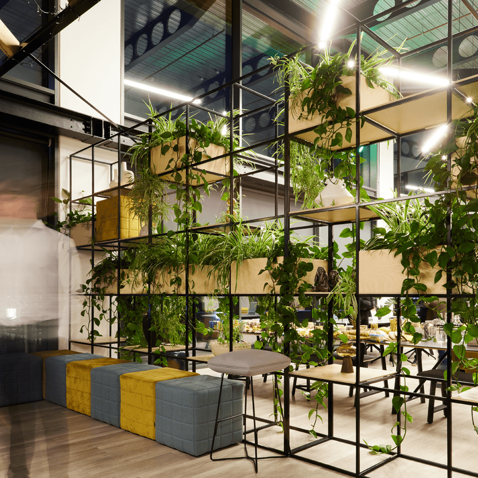image of people walking in the communal area of Tomorrow building