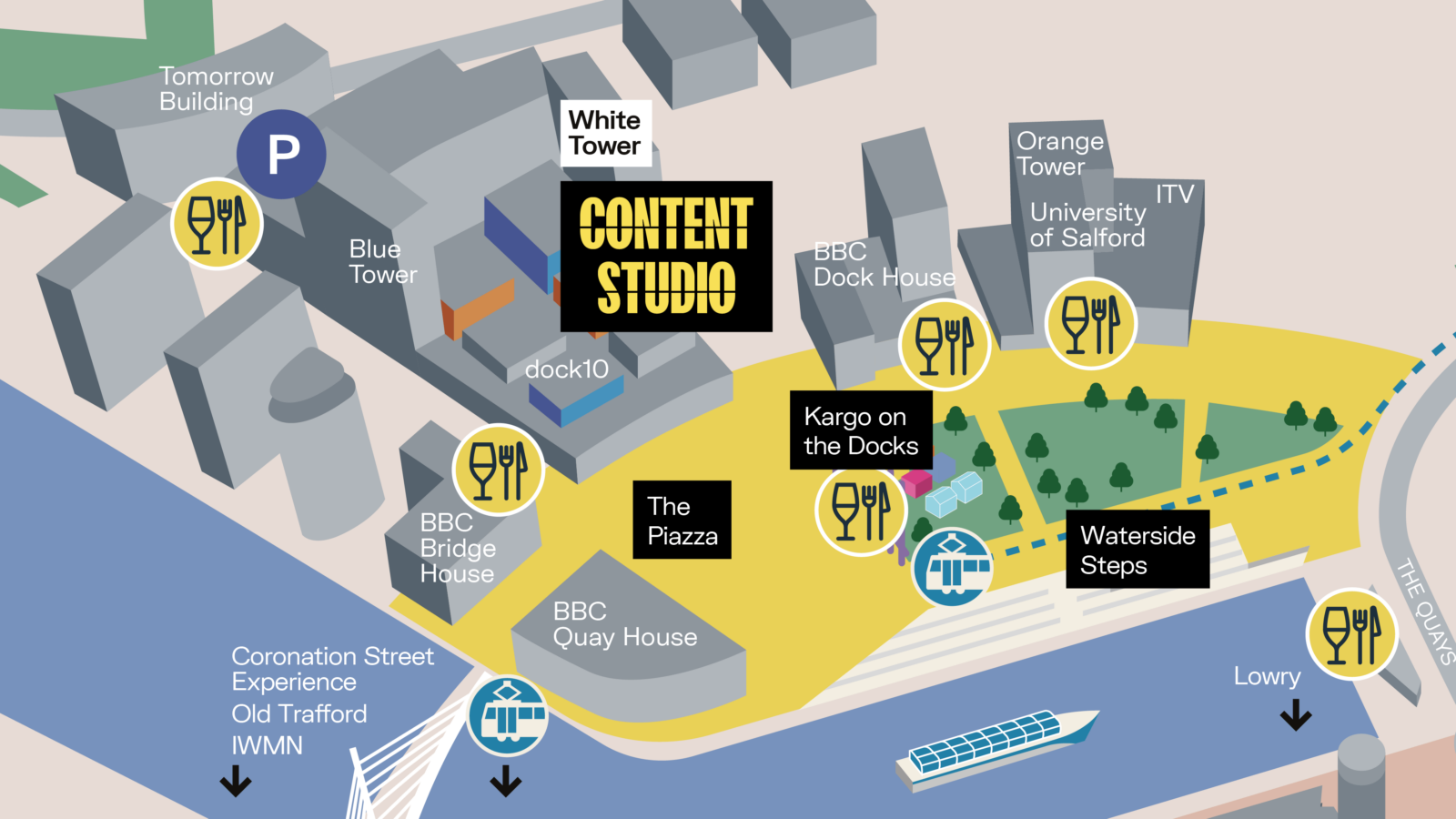 Content Studio Map